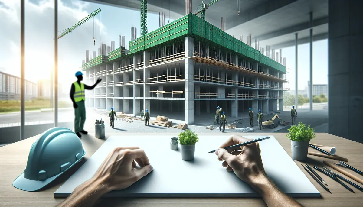 Green building techniques in modern construction